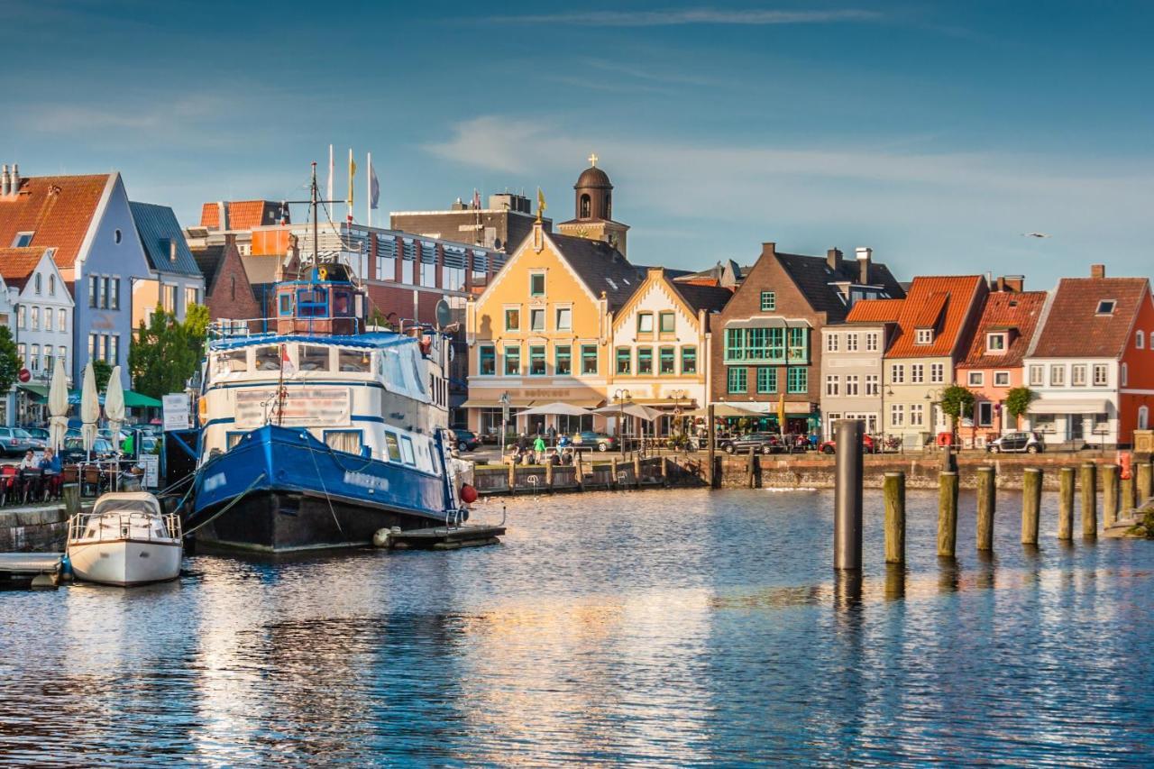 Hausboot Hilja Hotell Schleswig Exteriör bild