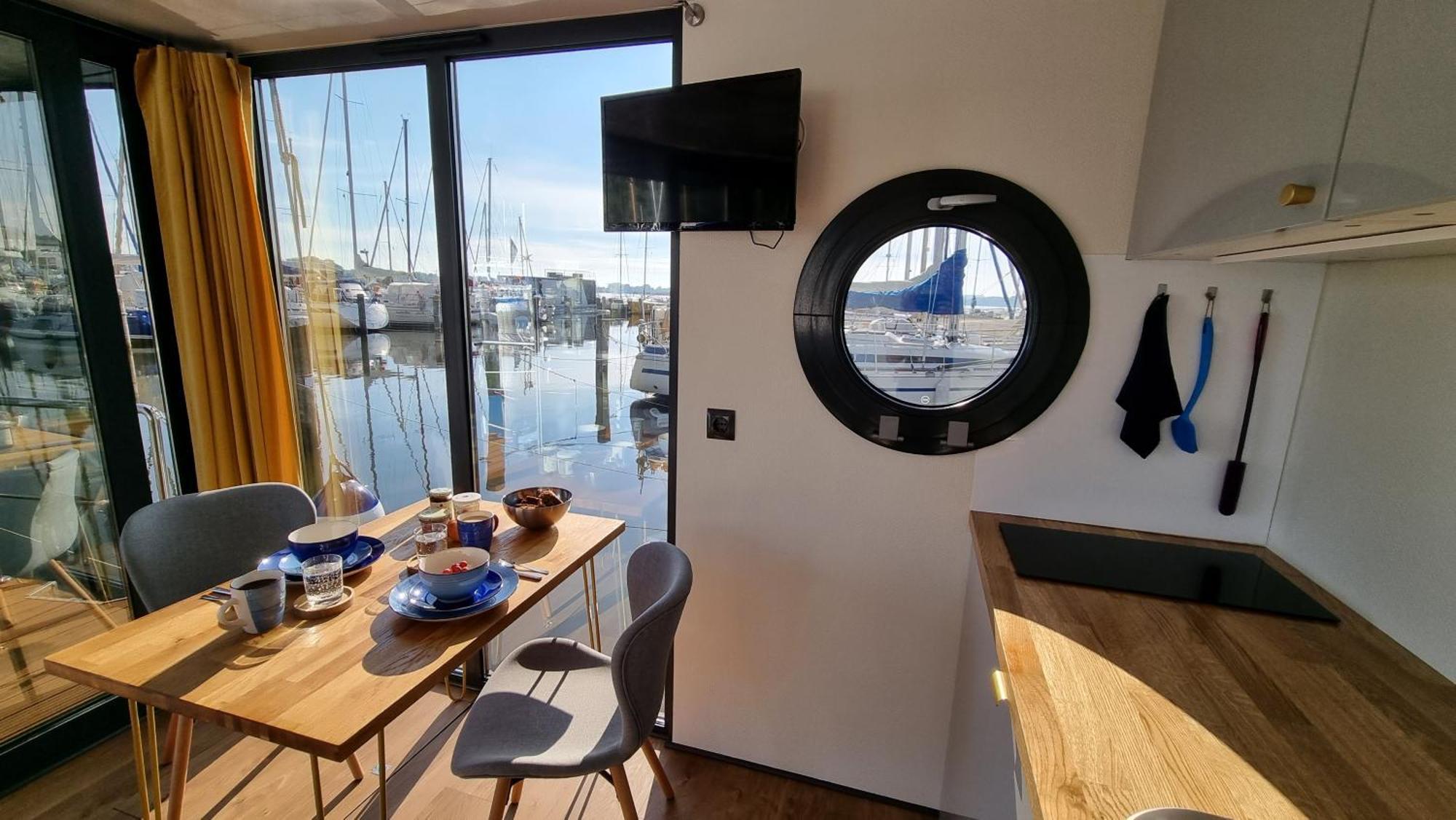 Hausboot Hilja Hotell Schleswig Exteriör bild